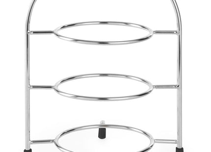 Serveringsstativ til tallerkener, HENDI, tallerkener maks. Ø 275 mm, 290x290x(H)440mm