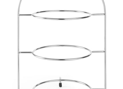 Serveringsstativ til tallerkener, HENDI, tallerkener maks. Ø 275 mm, 290x290x(H)440mm