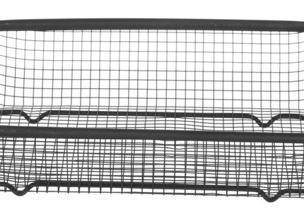 Serveringskurv sort, HENDI, 295x220x(H)60mm