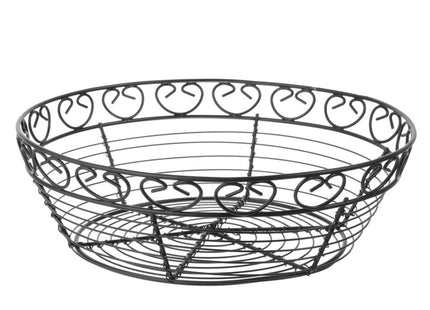 Trådkurv deco rund, HENDI, ⌀250x(H)80mm
