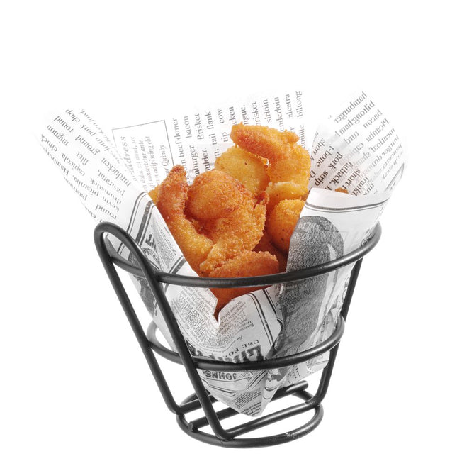 Pommes frites-kurv, HENDI, ⌀115x(H)100mm