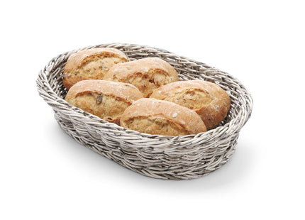 Oval bagerikurv, HENDI, Sort, 250x190x(H)65mm