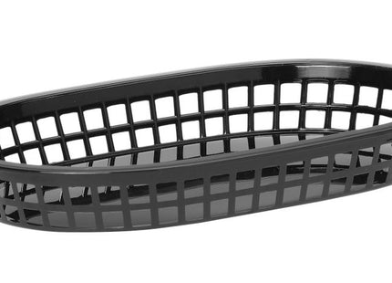 Serveringskurve i fastfood-stil, HENDI, Brun, 6 stk., 275x175x(H)38mm