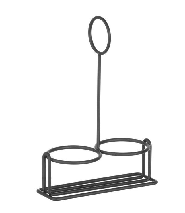 Krydderiholder sort, HENDI, 135x65x(H)200mm