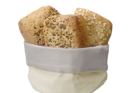 Brødpose, rund, HENDI, beige, ⌀250x(H)160mm