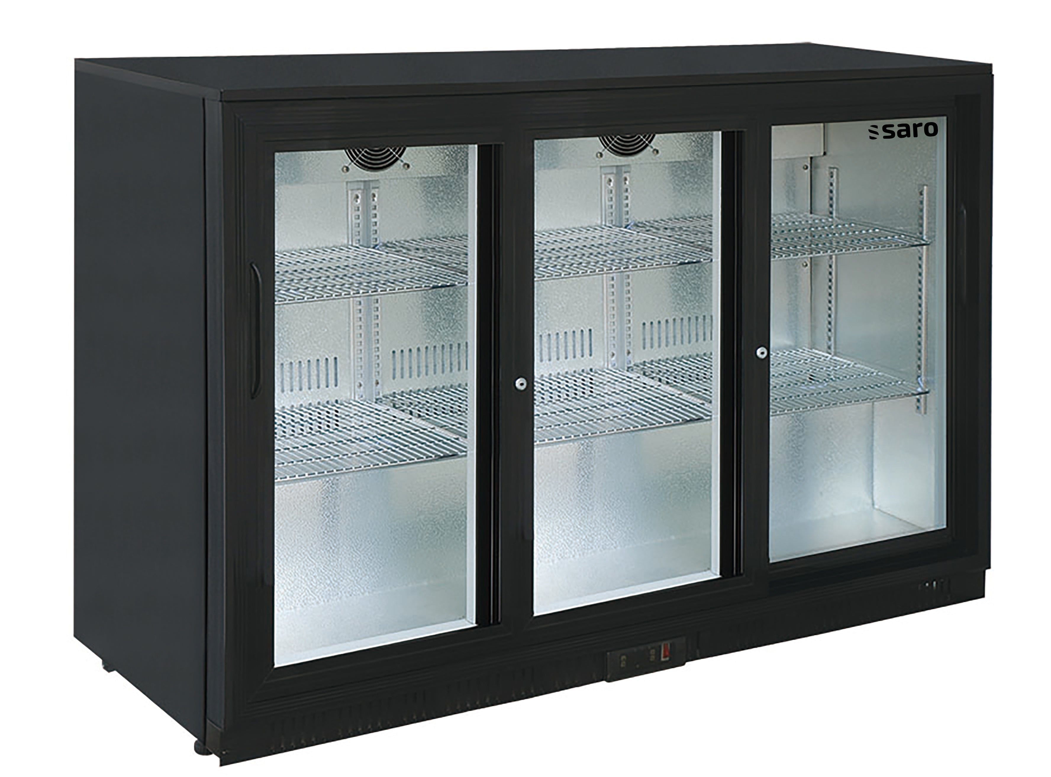 SARO Backbar med 2 skydelåger model BC 320 SD