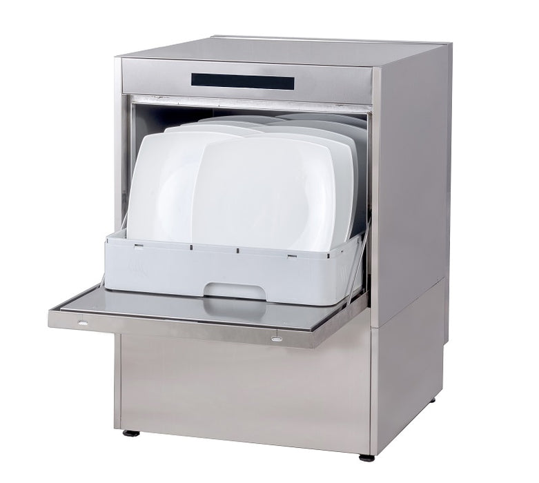 Underbordsopvaskemaskine - 50x50 kurve - digital - sæbe/afspændings- og tømmepumpe