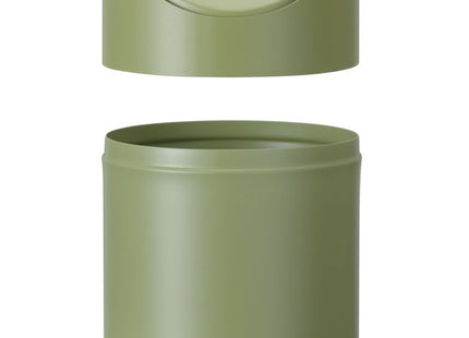 Bordaffaldsspand med svinglåg, HENDI, 1,2L, Grøn, ⌀120x(H)165mm