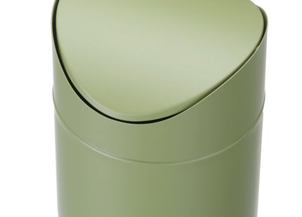 Bordaffaldsspand med svinglåg, HENDI, 1,2L, Sort, ⌀120x(H)165mm