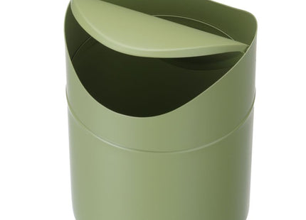 Bordaffaldsspand med svinglåg, HENDI, 1,2L, Grøn, ⌀120x(H)165mm
