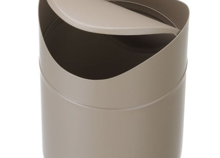 Bordaffaldsspand med svinglåg, HENDI, 1,2L, beige, ⌀120x(H)165mm