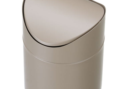 Bordaffaldsspand med svinglåg, HENDI, 1,2L, Sort, ⌀120x(H)165mm