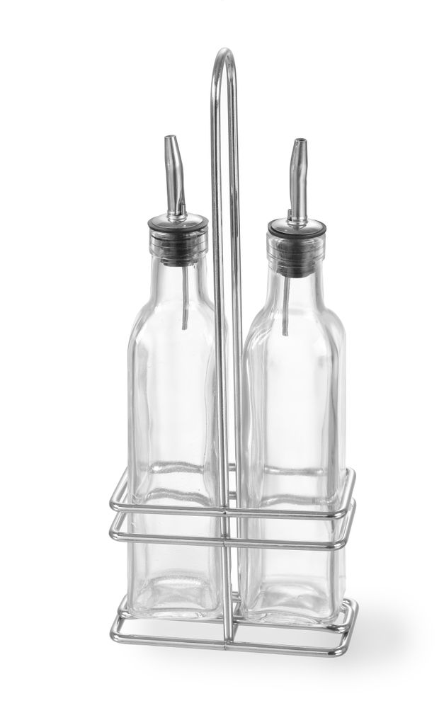 Olie- og eddikesæt, HENDI, 2x0,237L, 0,47L, 115x60x(H)325mm