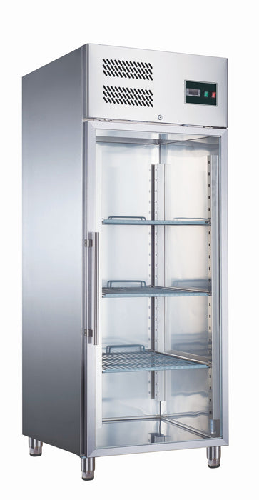 SARO Kommercielt køleskab med glaslåge, model EGN 650 TNG