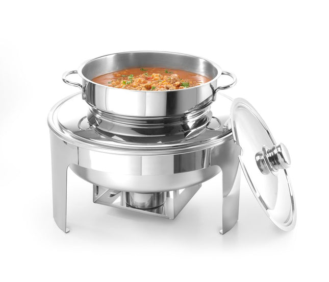 Suppe-chafing dish spejlfinish, HENDI, Profi Line, 10L, ⌀420x(H)380mm