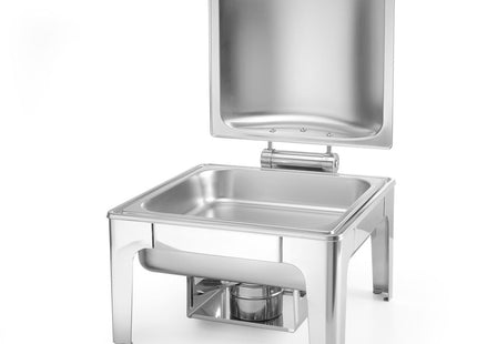Chafing dish GN 2/3 satinfinish, HENDI, Profi Line, 6L, 395x430x(H)290mm