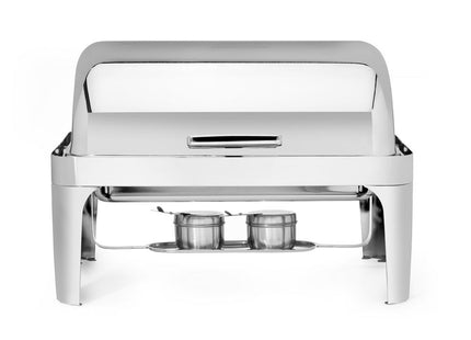 Chafing dish med rolltop-låg, GN 1/1, HENDI, 9L, 660x490x(H)460mm
