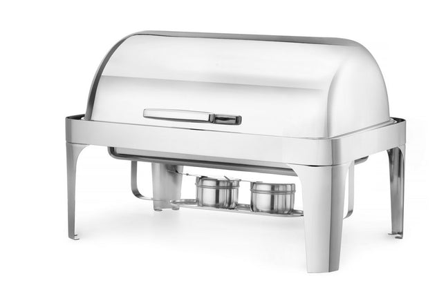 Chafing dish med rolltop-låg, GN 1/1, HENDI, 9L, 660x490x(H)460mm