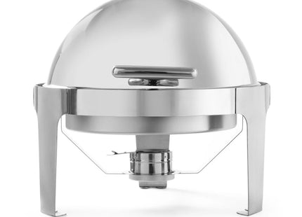 Rolltop-chafing dish - rund, HENDI, 5,6L, 510x540x(H)480mm