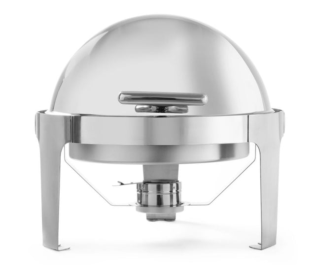 Rolltop-chafing dish - rund, HENDI, 5,6L, 510x540x(H)480mm