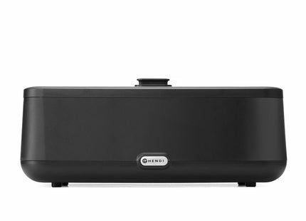 Chafing dish UNIQ, HENDI, designet af Robert Bronwasser, GN 1/1, Sort, 230V/700W, 607x402x(H)245mm