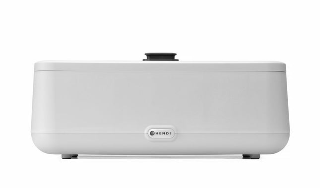 Chafing dish UNIQ, HENDI, designet af Robert Bronwasser, GN 1/1, Hvid, 230V/700W, 607x402x(H)245mm