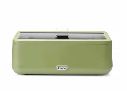 Chafing dish UNIQ, HENDI, designet af Robert Bronwasser, GN 1/1, Grøn, 230V/700W, 607x402x(H)245mm