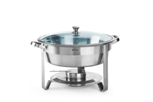 Chafing dish - rund, HENDI, Kitchen Line, 3,5L, ⌀390x(H)270mm