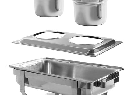 Adapter til 2 bain-marie-indsatse, HENDI, adapter, GN 1/1, 530x325x(H)30mm