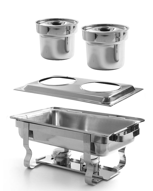 Adapter til 2 bain-marie-indsatse, HENDI, adapter, GN 1/1, 530x325x(H)30mm