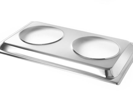 Adapter til 2 bain-marie-indsatse, HENDI, adapter, GN 1/1, 530x325x(H)30mm