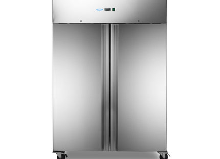 Fryser - 1400L - 6 justerbare hylder (2/1 GN) - på hjul - inkl. hylder