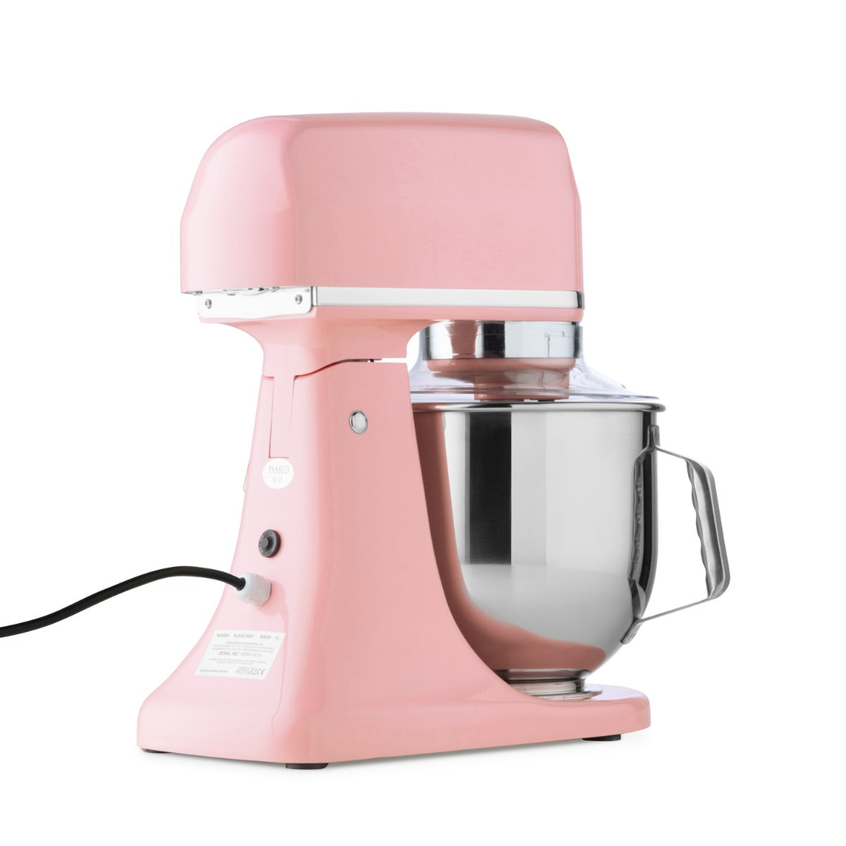 Stativmixer - 7L - Op til 2 kg dej - Pink