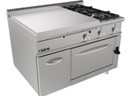 Kogeplade komfur gasovn + 2 blus + låge LQ
model LQ / TPG6LO