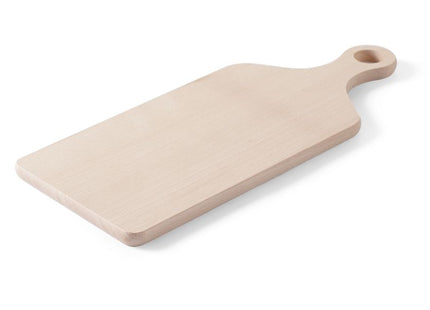 Skærebræt med greb, HENDI, Wood light, 390x160mm, Rektangulær