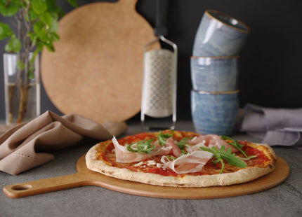 Pizzabræt med håndtag, HENDI, ⌀305x(H)6mm
