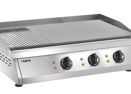 Elektrisk stegeplade (rillet + glat)
model FRY TOP GH 760 R
