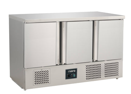 Afkølet ARBEJDSBORD, 3 døre,
model S903 S/S TOP PRO