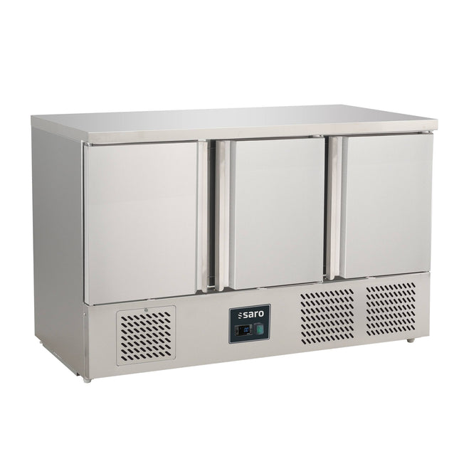 Afkølet ARBEJDSBORD, 3 døre,
model S903 S/S TOP PRO
