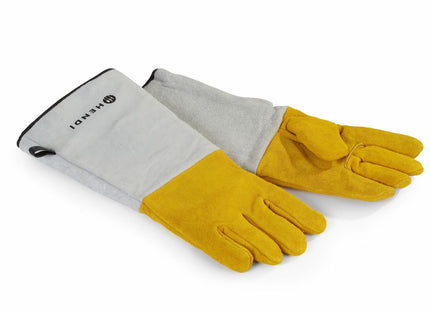 Varmebestandige grillhandsker i læder - 2 stk, HENDI, 2 stk., (L)460mm