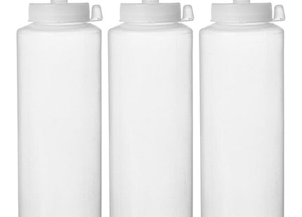 Sæt med dispenserflasker, HENDI, 0,2L, gennemsigtig, 3 stk., ⌀50x(H)177mm