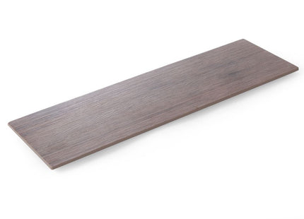 Plateau, rektangulært – egetræsdesign, HENDI, GN 1/1, 530x325x(H)10mm