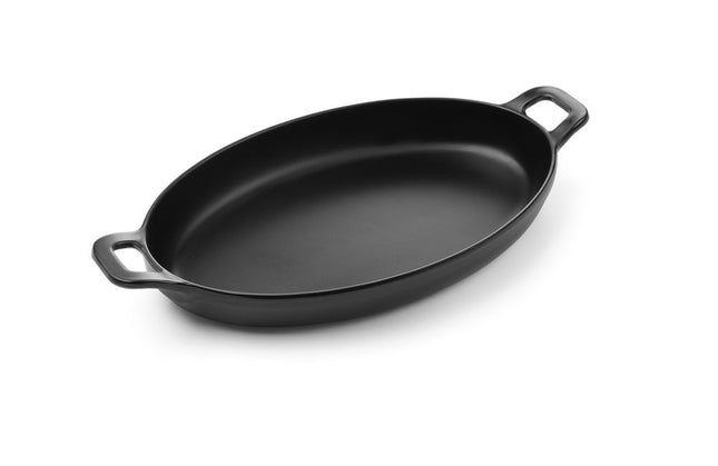 Mini oval pande Little Chef, HENDI, Little Chef, Sort, 263x140x(H)37mm