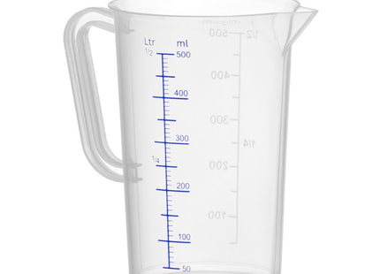 Målekande polypropylen, HENDI, Kitchen Line, 0,5L, ⌀90x(H)140mm
