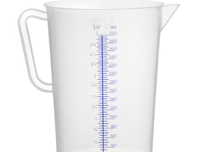 Målekande polypropylen, HENDI, Kitchen Line, 3L, ⌀160x(H)240mm