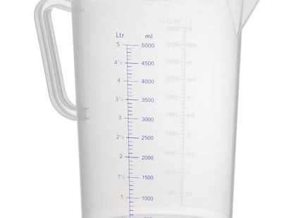Målekande polypropylen, HENDI, Kitchen Line, 5L, ⌀190x(H)270mm