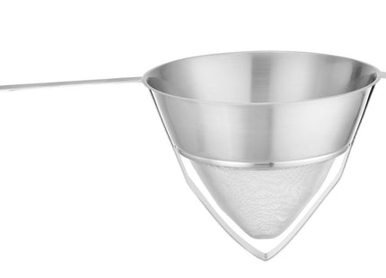 Konisk si med trådnet, forstærket, HENDI, 505x250x(H)200mm