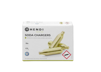 Sodapatroner, BarUp, Gold, 10 pcs