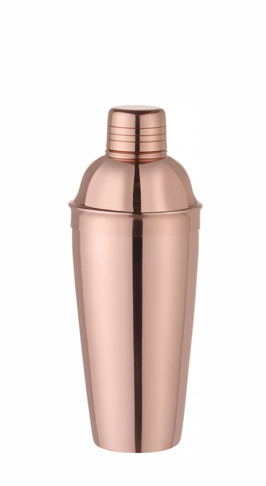 Cobbler-shaker, 3 dele, BarUp, 0,755L, Kobber, ⌀85x(H)240mm