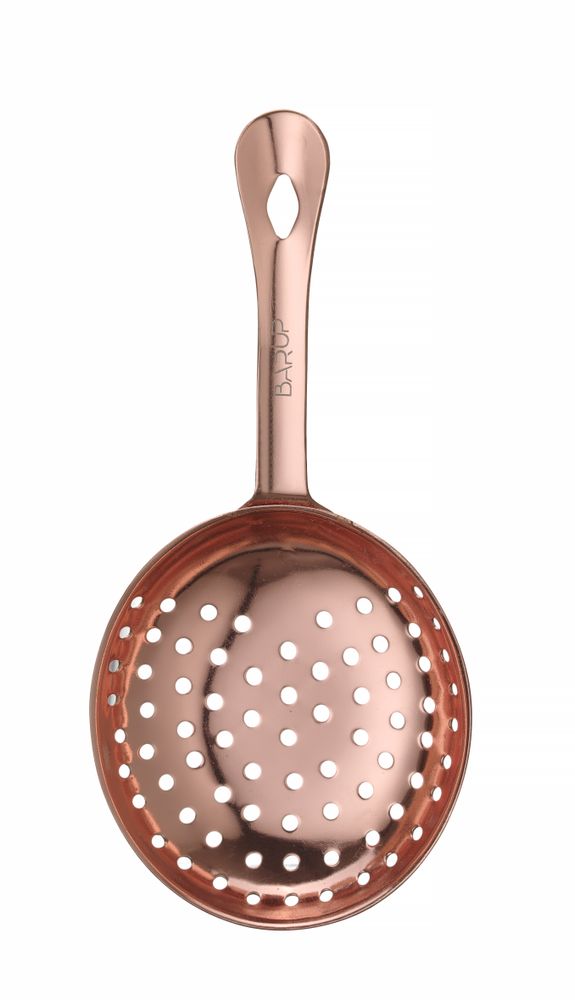 Julep-strainer, BarUp, Kobber, 160x75mm